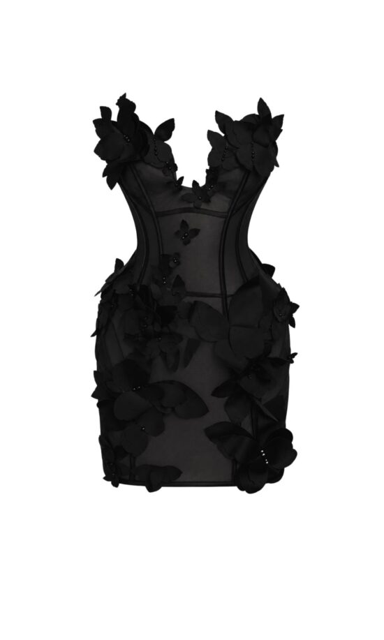 Elise Dress with Butterflies